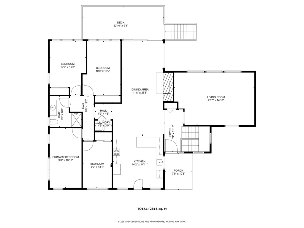5 bed, 2 bath apartment for rent at 57 Oak St, Wareham — photo 35 of 38