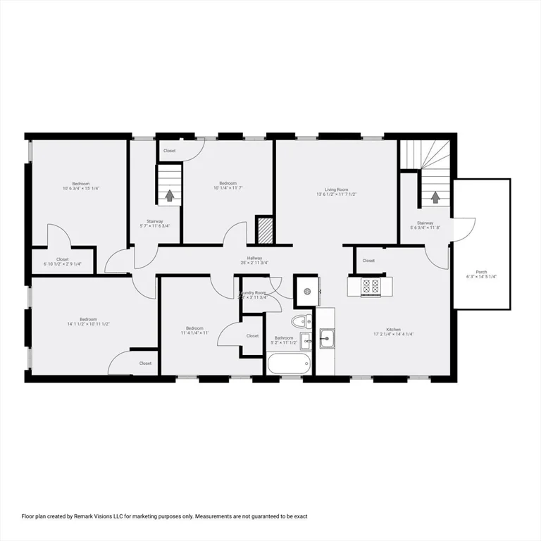 4 bed, 1 bath apartment for rent at 570 Washington St Unit 3, Brighton — photo 10 of 11