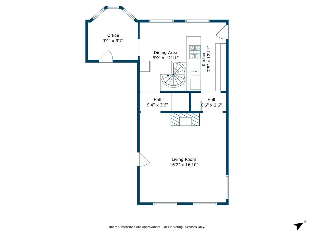 1 bed, 1 bath apartment for rent at 58 High St Unit 2, Boston — photo 21 of 21
