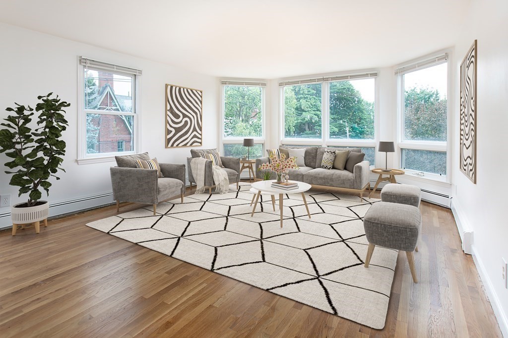 3 bed, 1 bath apartment for rent at 58 Irving St Unit 1, Brookline Village — photo 1 of 10