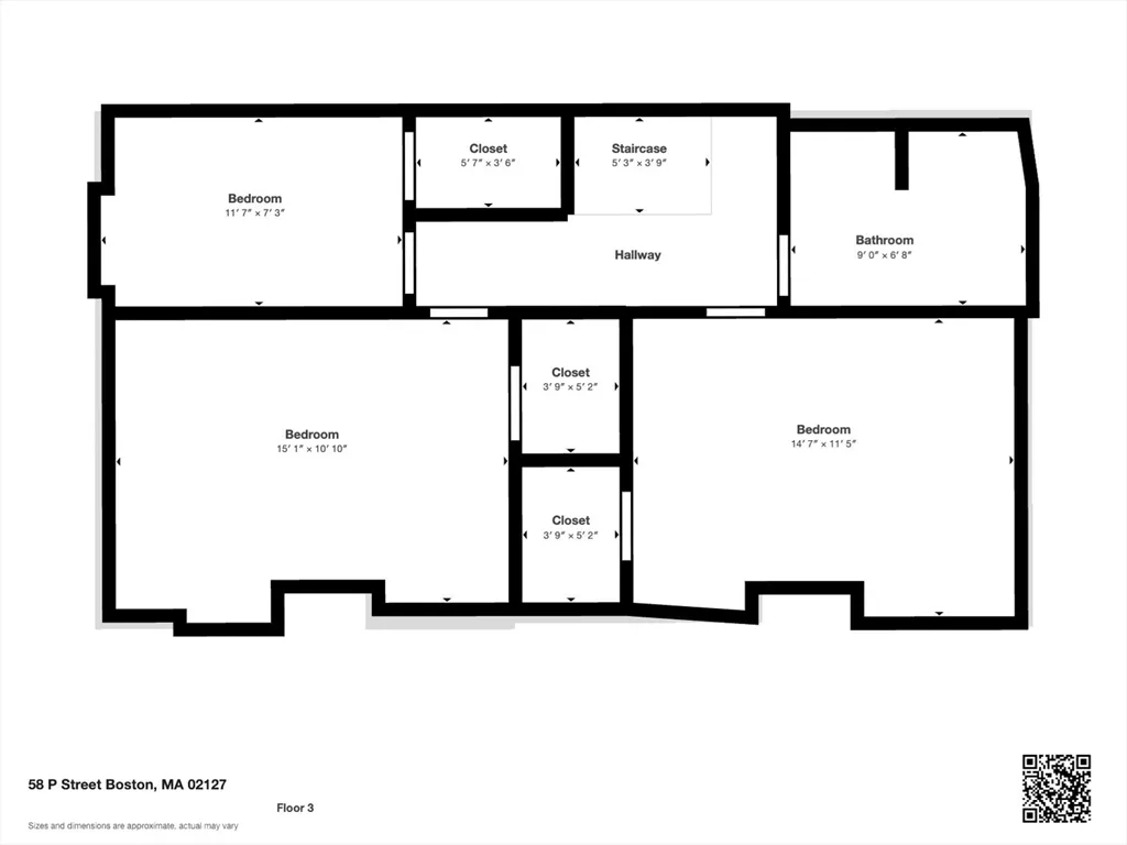 5 bed, 2.5 bath apartment for rent at 58 P St Unit 1, South Boston — photo 37 of 37