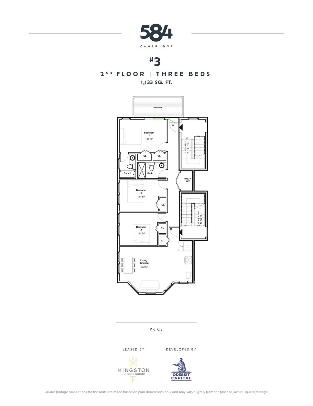 3 bed, 2 bath apartment for rent at 584 Cambridge St Unit 3, Allston — photo 18 of 19