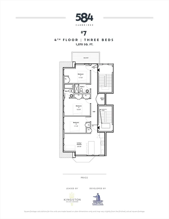 3 bed, 2 bath apartment for rent at 584 Cambridge St Unit 7, Allston — photo 14 of 15