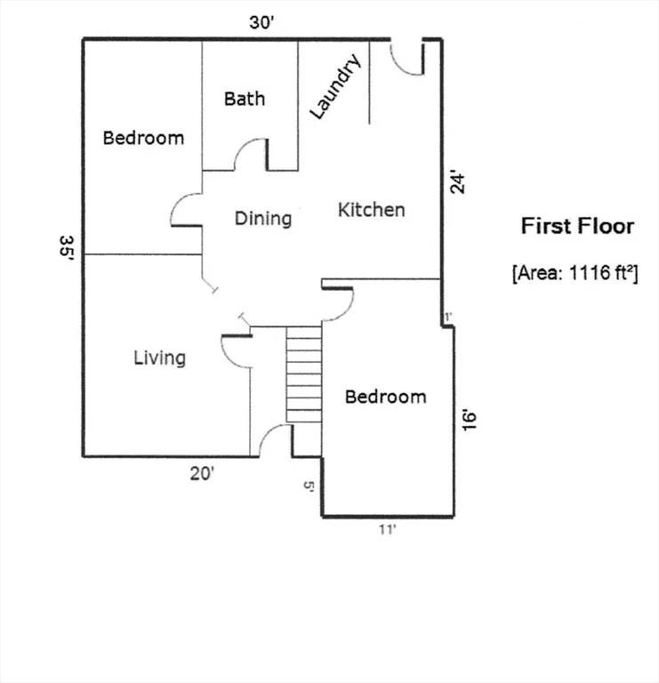 2 bed, 1 bath apartment for rent at 586 Franklin St Unit 1, Worcester — photo 20 of 20