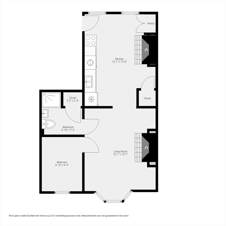1 bed, 1 bath apartment for rent at 587 Tremont St Unit 3, South End — photo 13 of 13