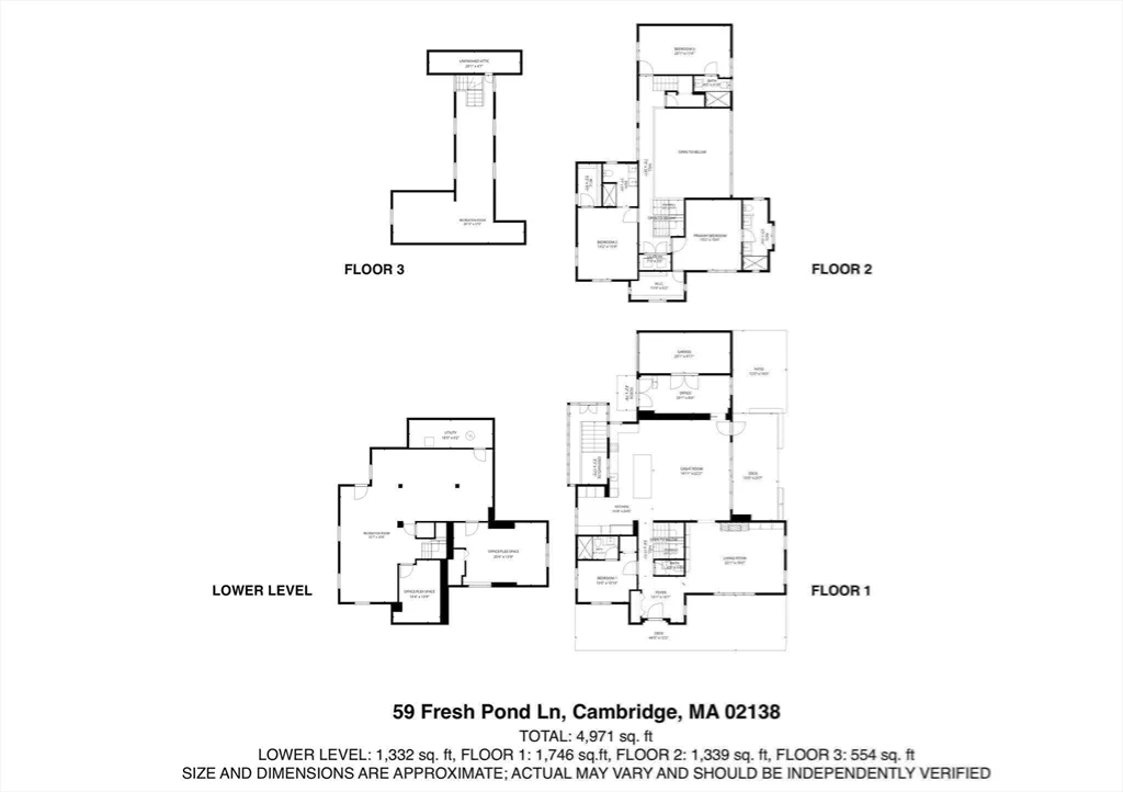 4 bed, 4+ bath apartment for rent at 59 Fresh Pond Ln, West Cambridge — photo 32 of 32
