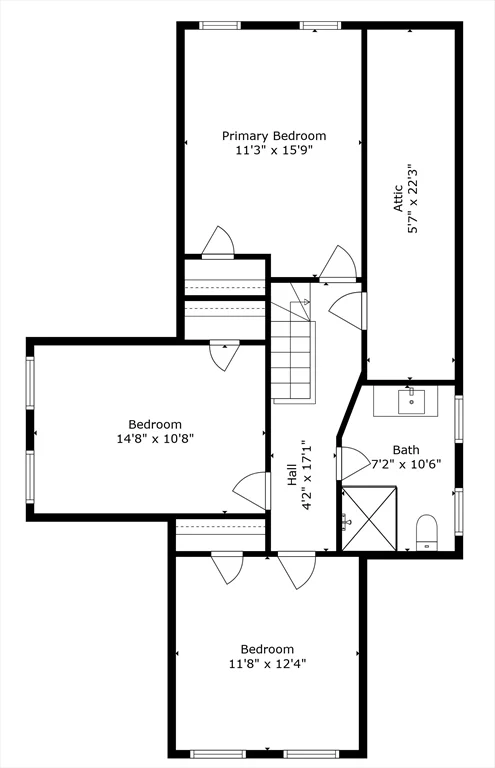 3 bed, 1 bath apartment for rent at 59 Liberty Ave Unit 2, Ball Square — photo 22 of 22