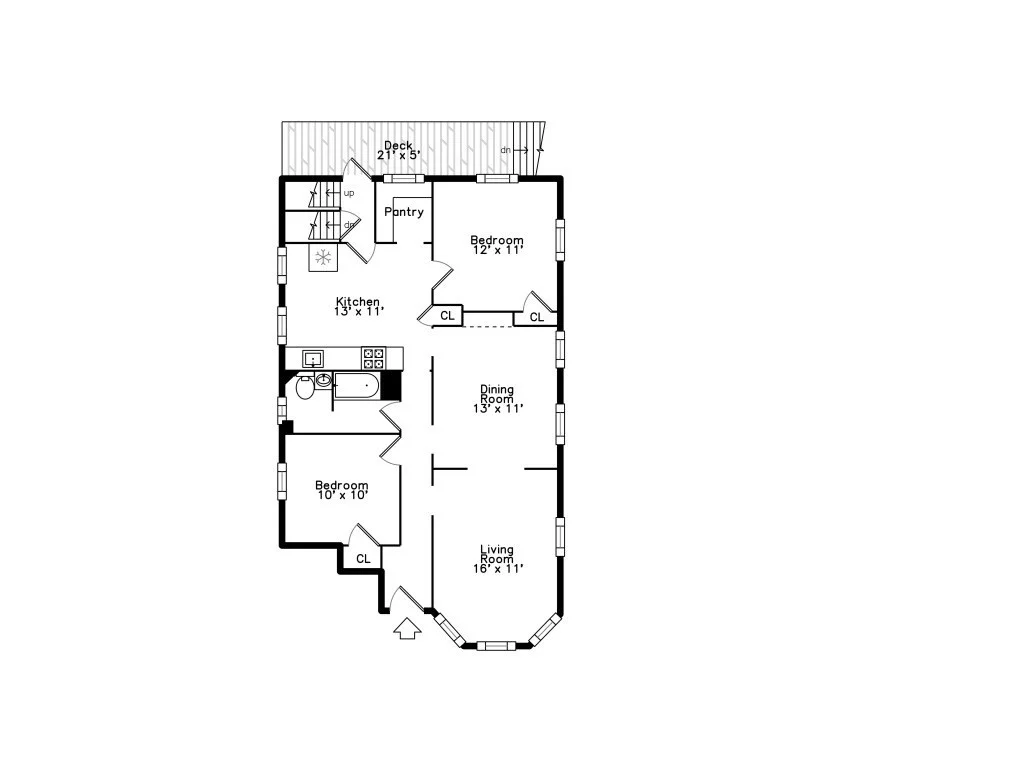2 bed, 1 bath apartment for rent at 59 Maple St Unit 1, Waverley — photo 13 of 13
