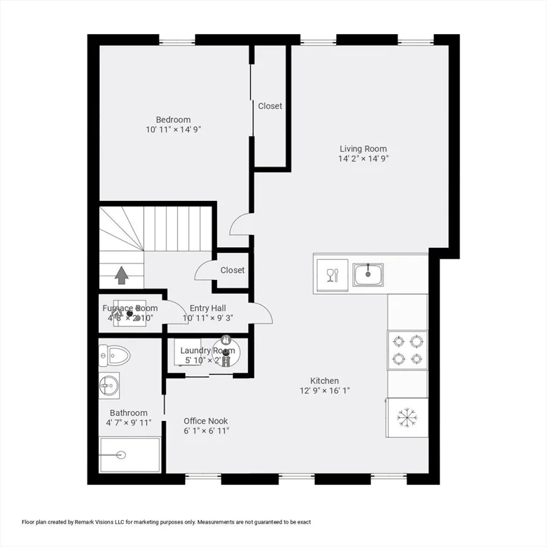 1 bed, 1 bath apartment for rent at 590 East Broadway Unit PH, South Boston — photo 18 of 18