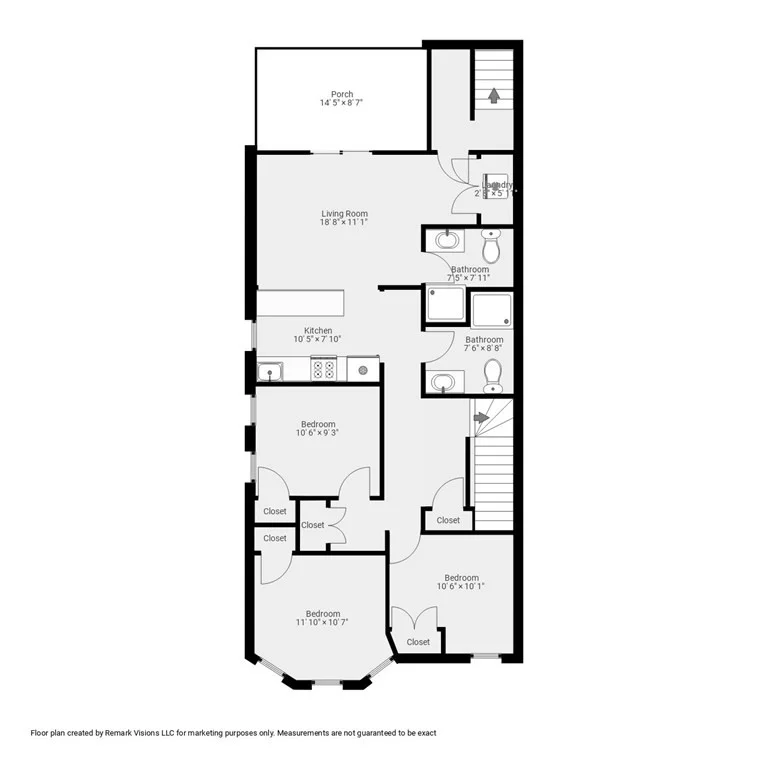 3 bed, 2 bath apartment for rent at 594 East 2nd Unit 3, Boston — photo 20 of 20