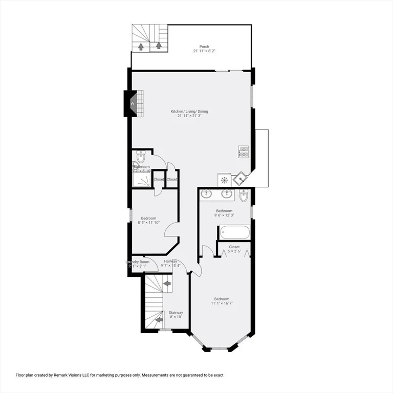2 bed, 2 bath apartment for rent at 6 Burnham Pl Unit 2, South Boston — photo 24 of 24