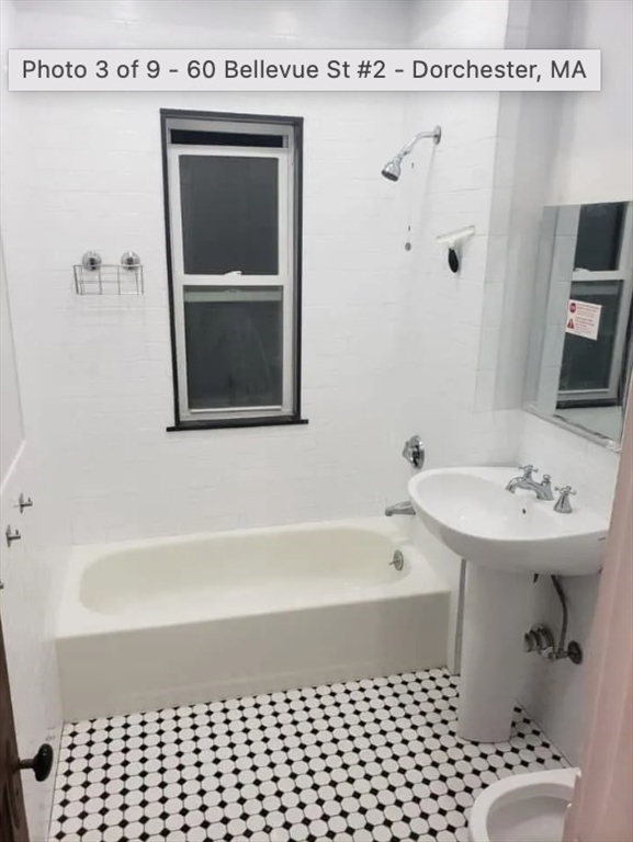 3 bed, 1 bath apartment for rent at 60 Bellevue St Unit 2, Boston — photo 3 of 9