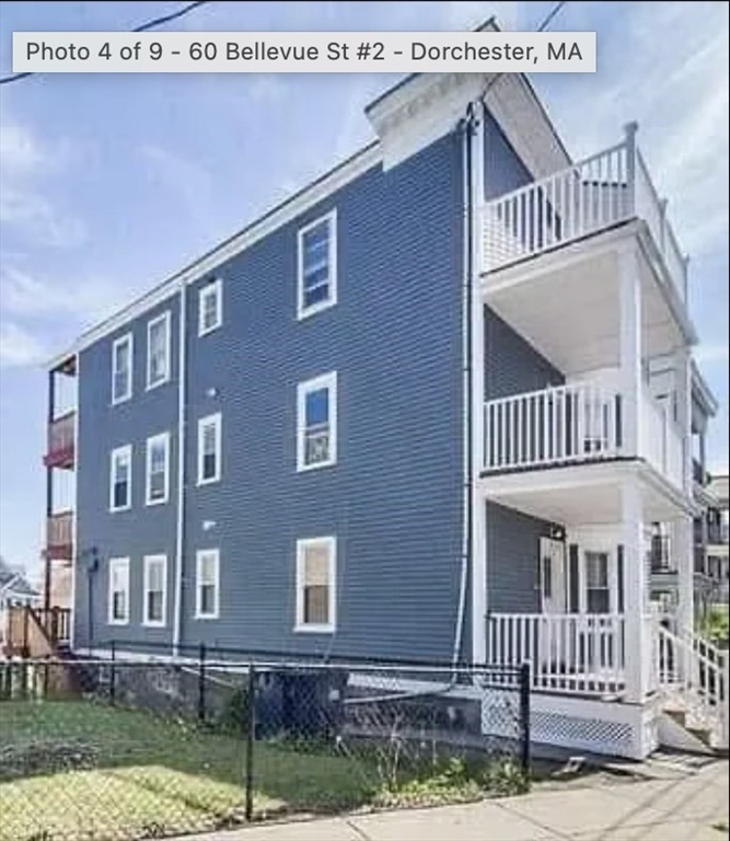 3 bed, 1 bath apartment for rent at 60 Bellevue St Unit 2, Boston — photo 4 of 9