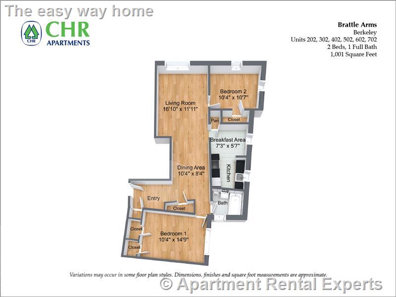 2 bed, 1 bath apartment for rent at 60 Brattle St Unit 202, Harvard Square — photo 13 of 13