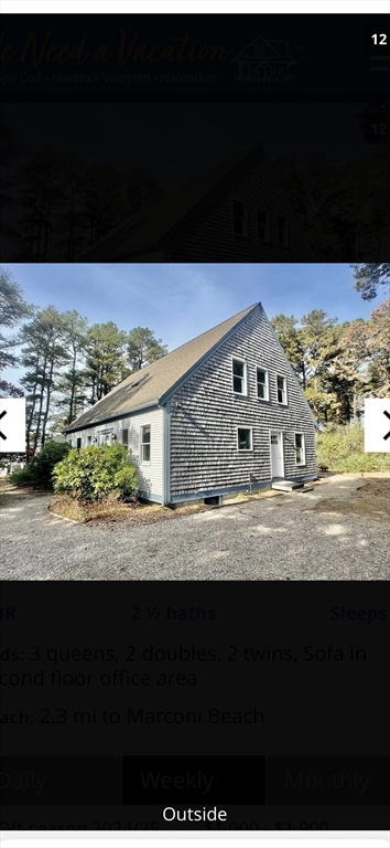 3 bed, 2 bath apartment for rent at 60 Homestead, Wellfleet — photo 1 of 14