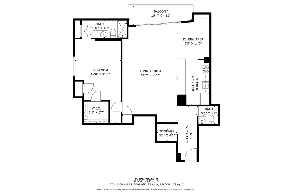 1 bed, 1 bath apartment for rent at 60 Longwood Ave Unit 707, Longwood — photo 14 of 20