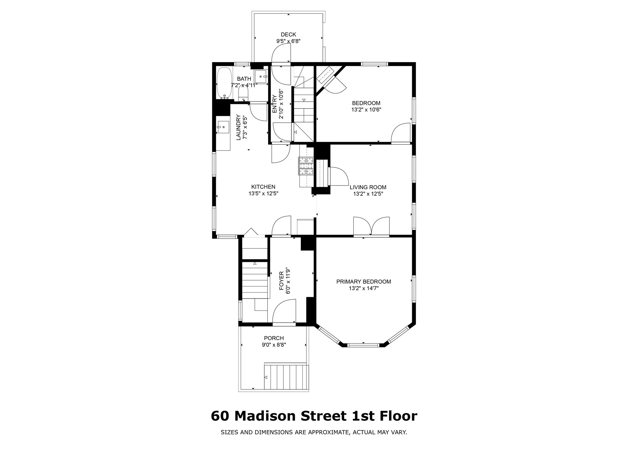 2 bed, 1 bath apartment for rent at 60 Madison St Unit 1-1, Malden — photo 11 of 11