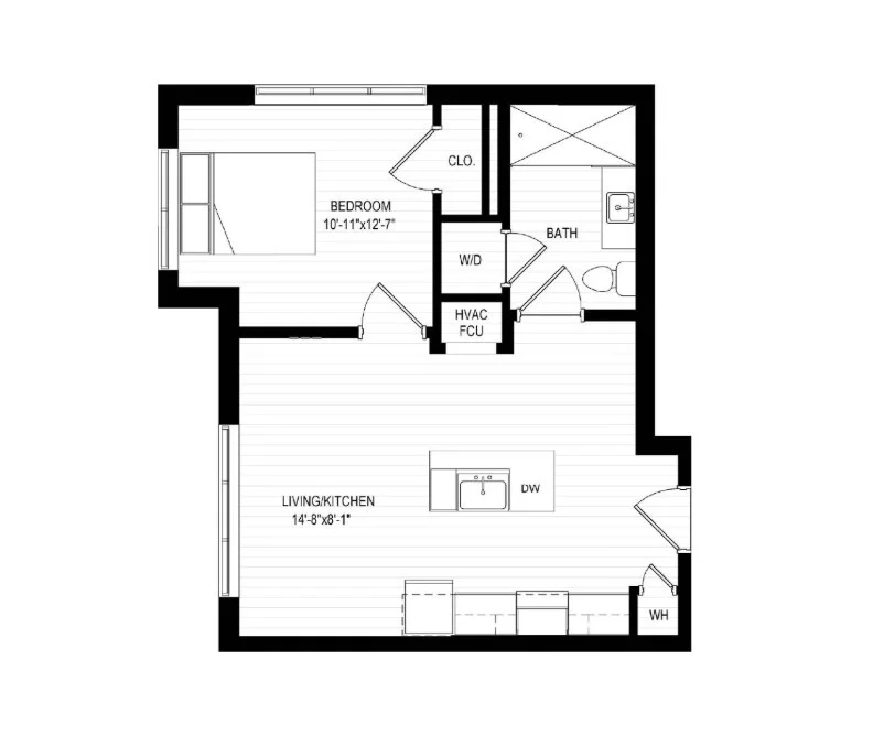 1 bed, 1 bath apartment for rent at 600 Broadway Unit 216, Everett — photo 8 of 25