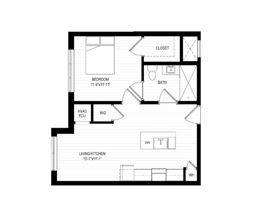 1 bed, 1 bath apartment for rent at 600 Broadway Unit 503, Everett — photo 7 of 28