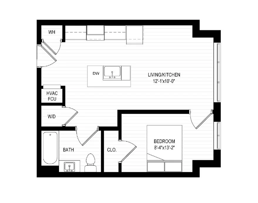 1 bed, 1 bath apartment for rent at 600 Broadway Unit 515, Everett — photo 7 of 24