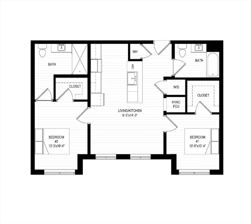 2 bed, 2 bath apartment for rent at 600 Broadway Unit 608, Everett — photo 15 of 32
