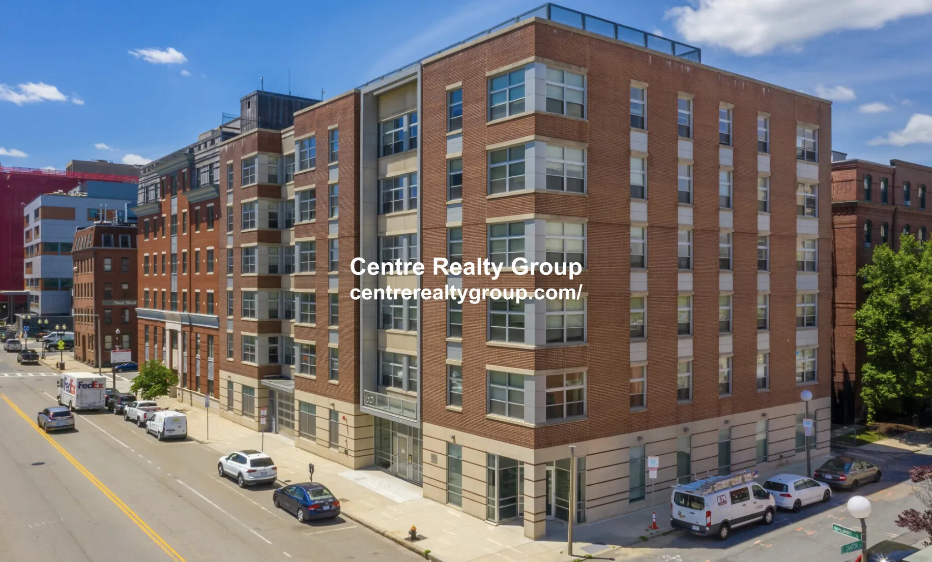 1 bed, 1 bath apartment for rent at 601 Albany St Unit 406, South End