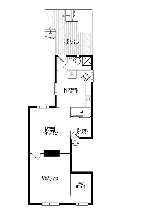 1 bed, 1 bath apartment for rent at 603 E 5th St Unit 2, South Boston — photo 17 of 18