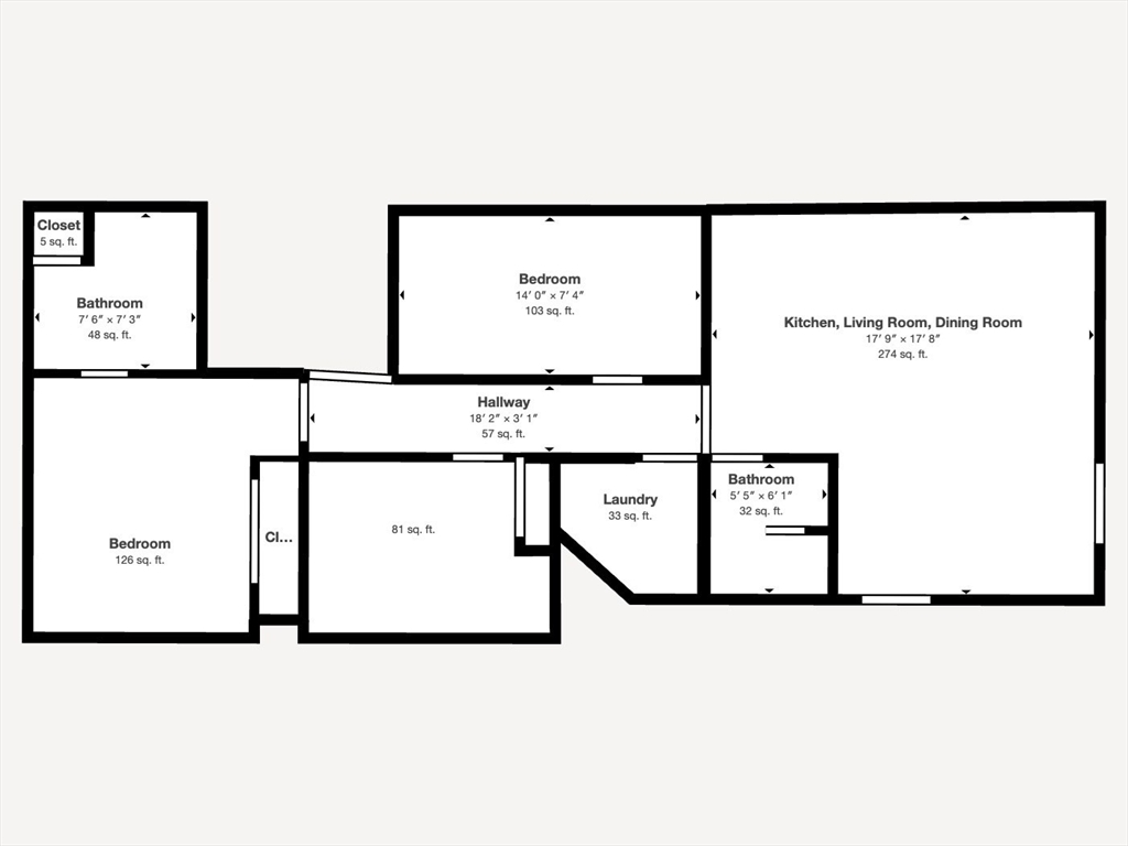3 bed, 2 bath apartment for rent at 61 Havre St Unit 2, East Boston — photo 20 of 20