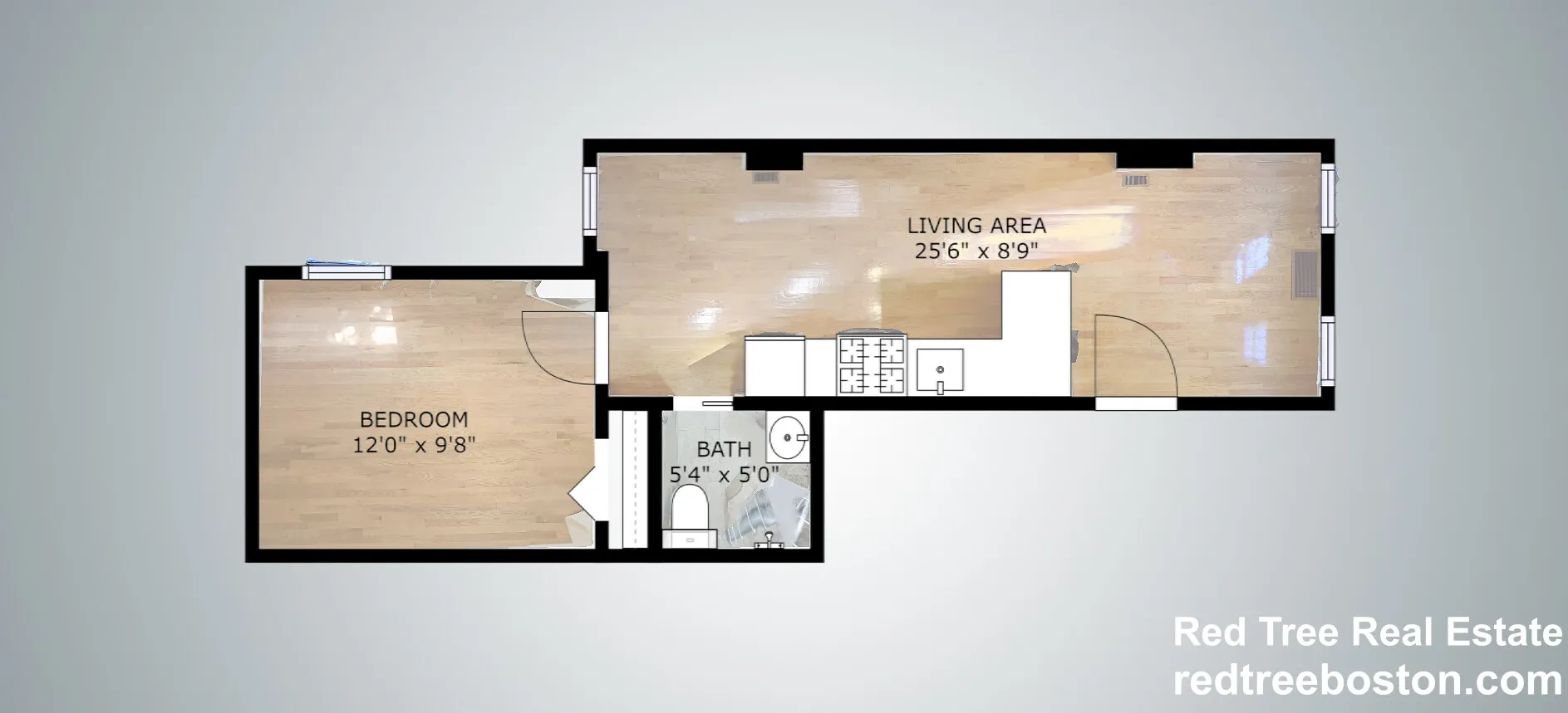 1 bed, 1 bath apartment for rent at 61 Joy St Unit 1, Beacon Hill — photo 8 of 17