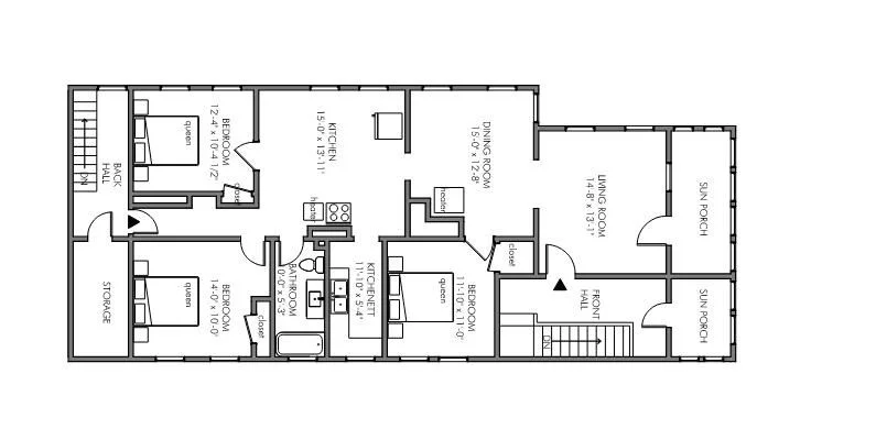 3 bed, 1 bath apartment for rent at 61 Vernon St Unit 3, New Worcester — photo 11 of 11