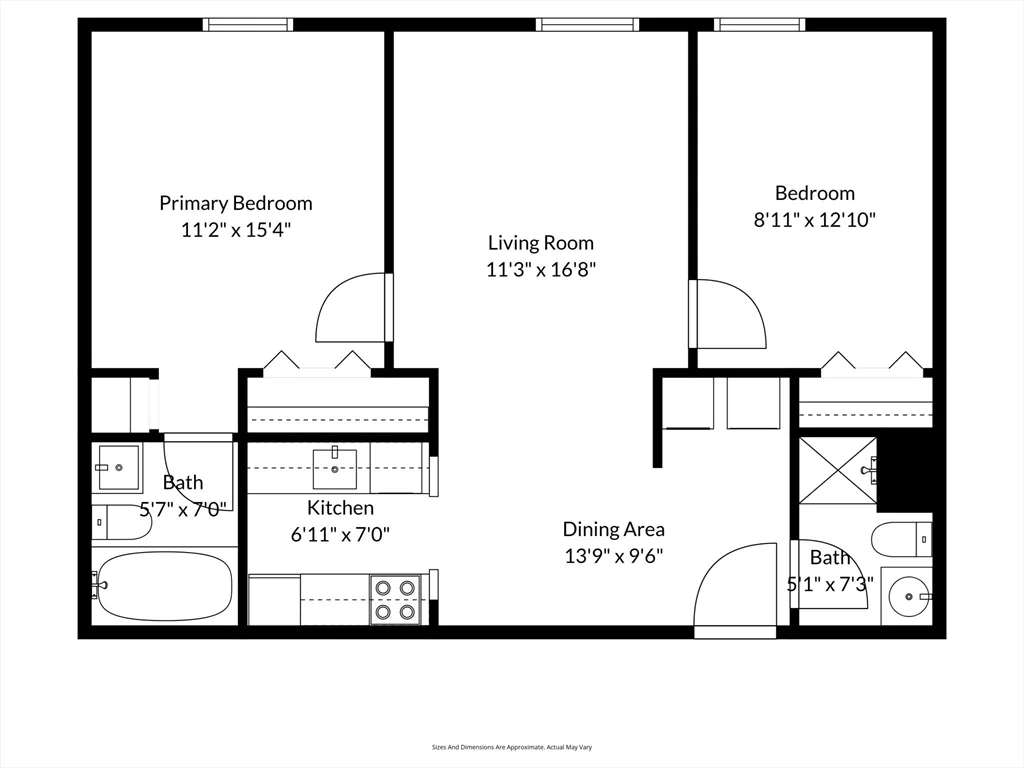 2 bed, 2 bath apartment for rent at 61 Wright St Unit 102, Stoneham — photo 22 of 22