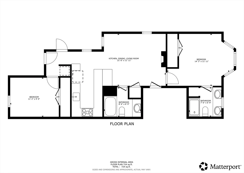 2 bed, 2 bath apartment for rent at 619 E 3rd St Unit 2, South Boston — photo 19 of 19