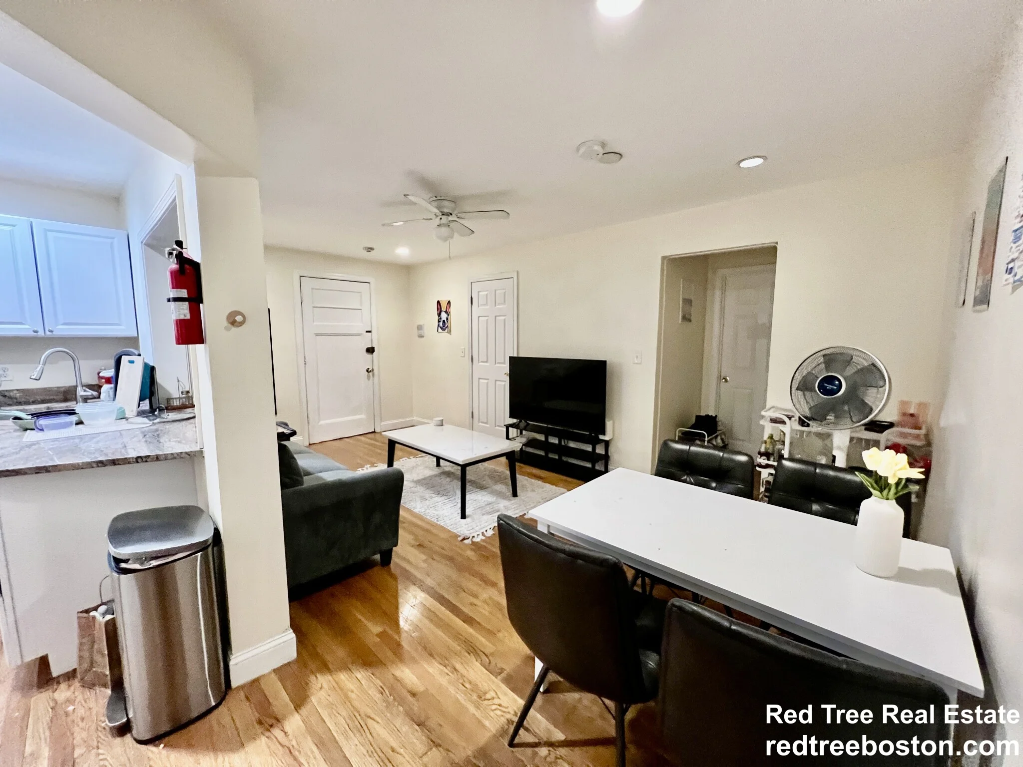 4 bed, 2 bath apartment for rent at 62 Egmont St Unit 3A, North Brookline — photo 2 of 11