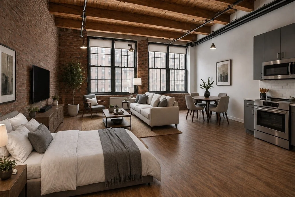 Studio bed, 1 bath apartment for rent at 63 Melcher St Unit 301, Seaport District