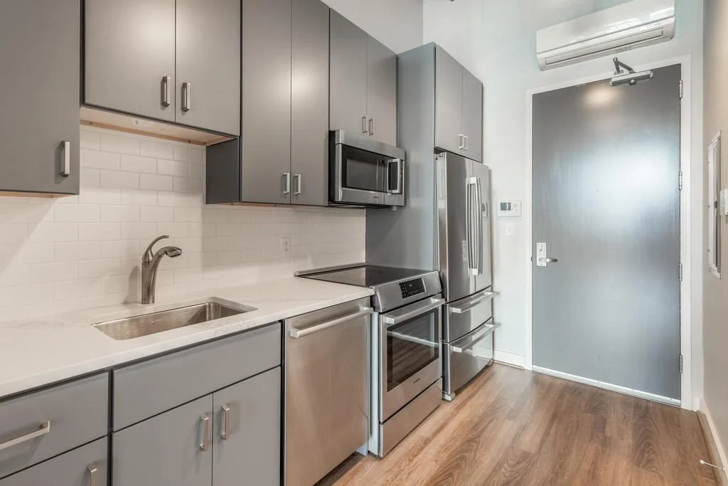 Studio bed, 1 bath apartment for rent at 63 Melcher Unit 506, Seaport District — photo 3 of 12
