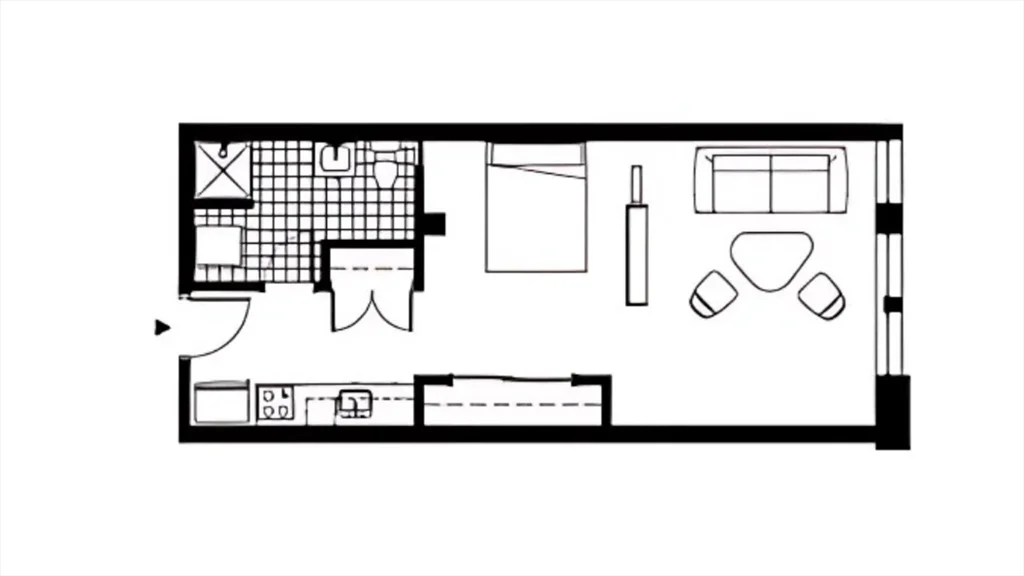 Studio bed, 1 bath apartment for rent at 63 Melcher Unit 506, Seaport District — photo 12 of 12