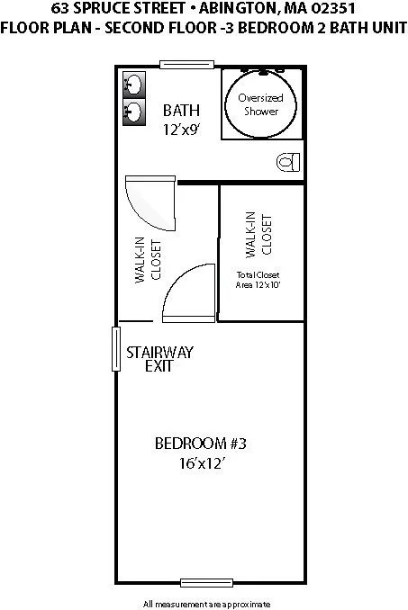 3 bed, 2 bath apartment for rent at 63 Spruce St Unit 2, North Abington — photo 10 of 38