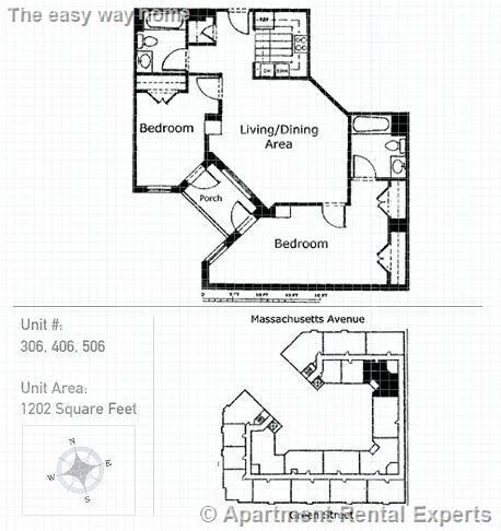 2 bed, 2 bath apartment for rent at 632 Massachusetts Ave Unit 506, Central Square — photo 7 of 7
