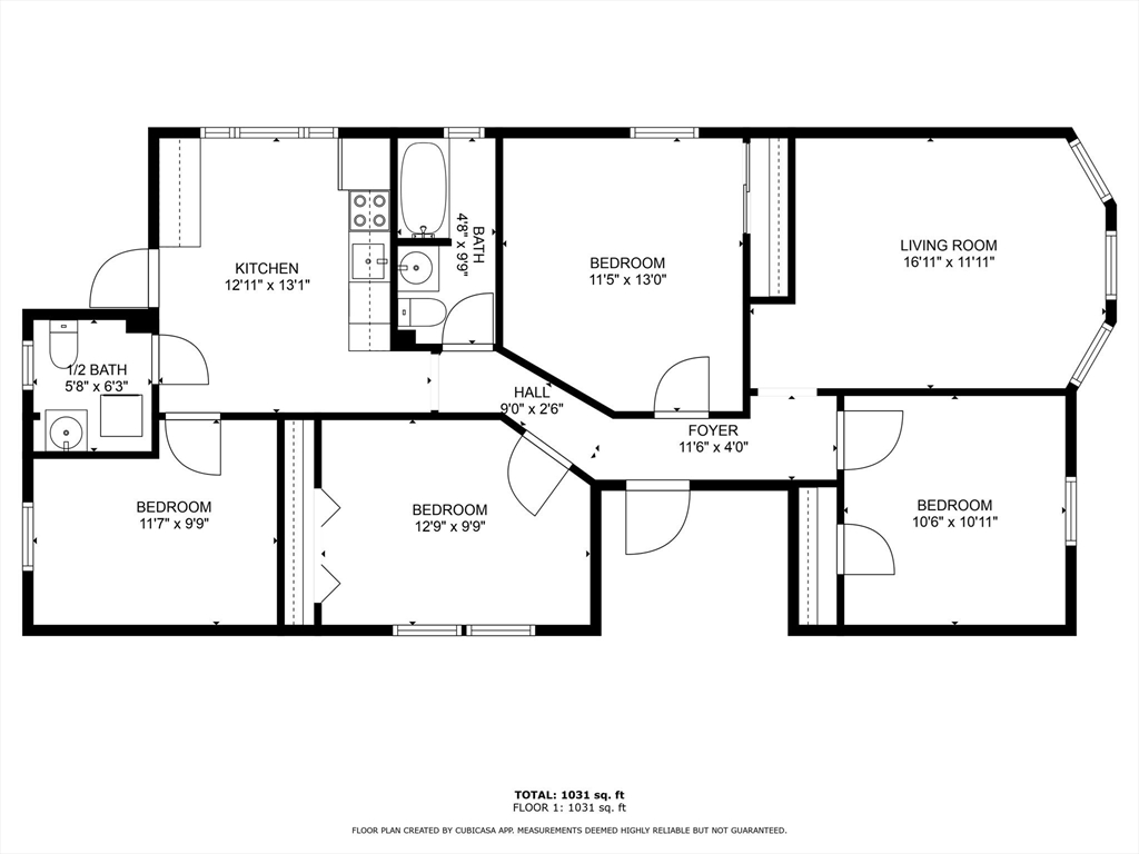 4 bed, 1.5 bath apartment for rent at 636 Dorchester Ave Unit 2, South Boston — photo 14 of 14