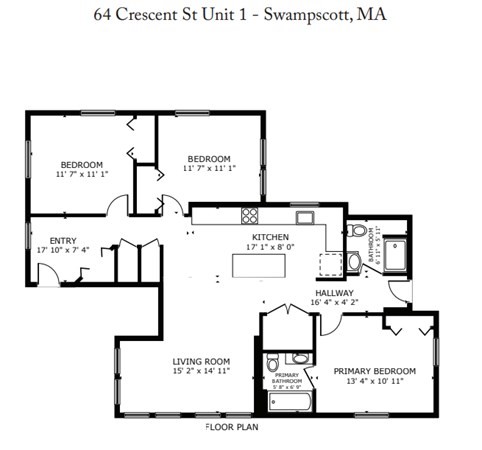3 bed, 2 bath apartment for rent at 64 Crescent St Unit 1, Swampscott — photo 38 of 38