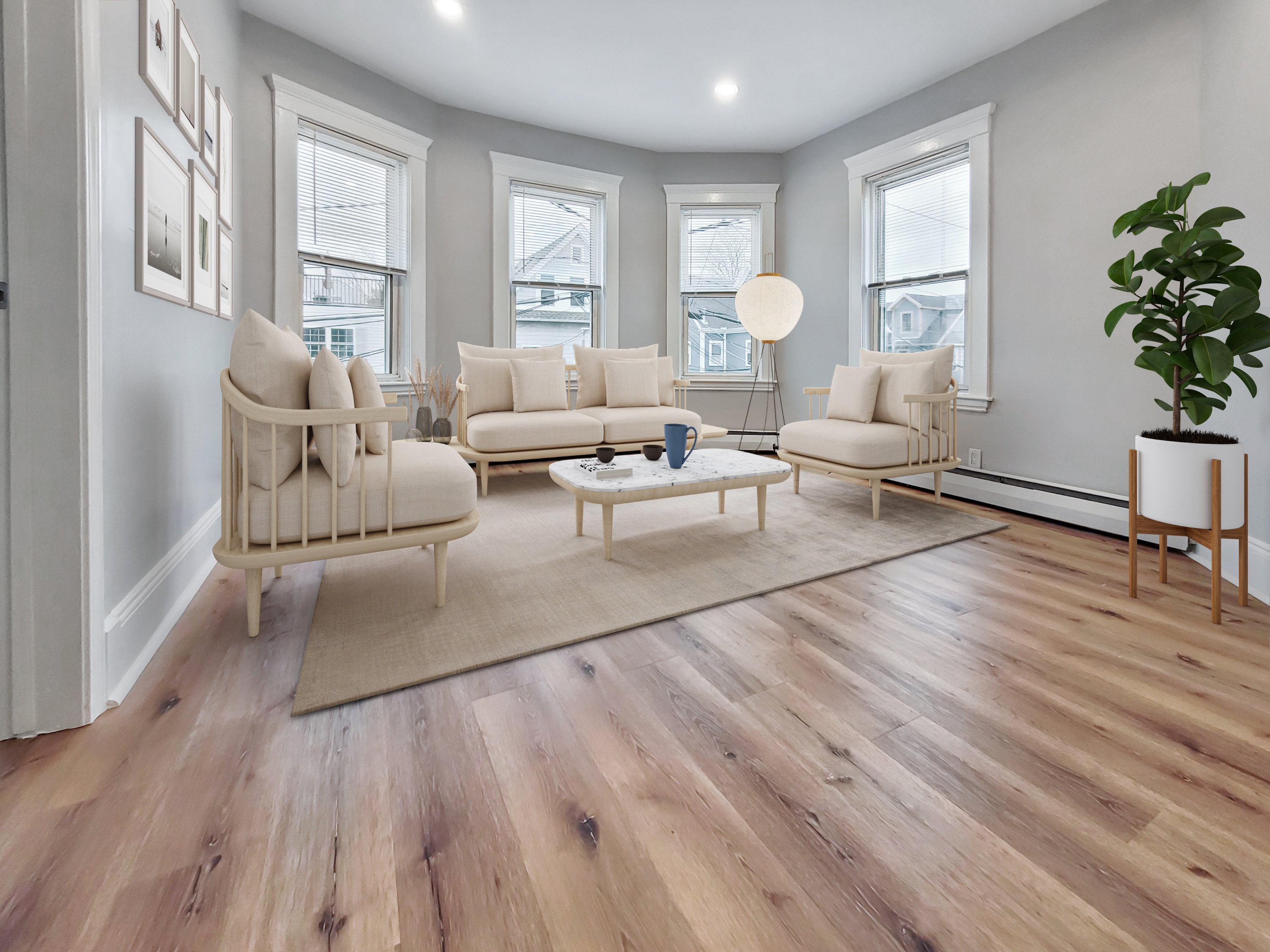 3 bed, 1 bath apartment for rent at 64 Day St Unit 1, Jamaica Plain