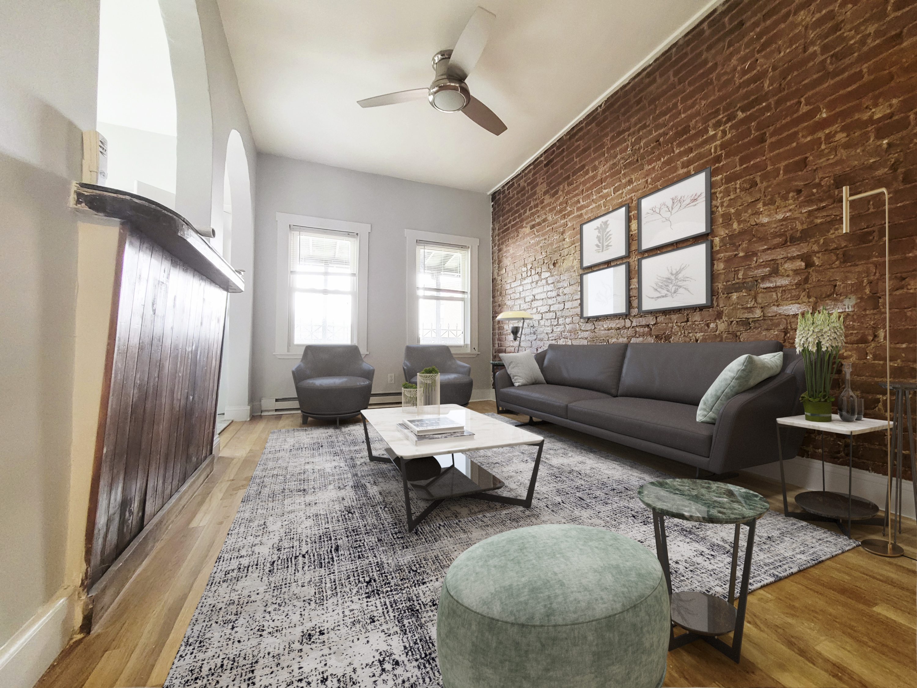 3 bed, 1 bath apartment for rent at 64 Day St Unit 3, Jamaica Plain