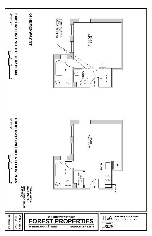 Studio bed, 1 bath apartment for rent at 64 Hemenway St Unit 12A, Fenway — photo 9 of 9