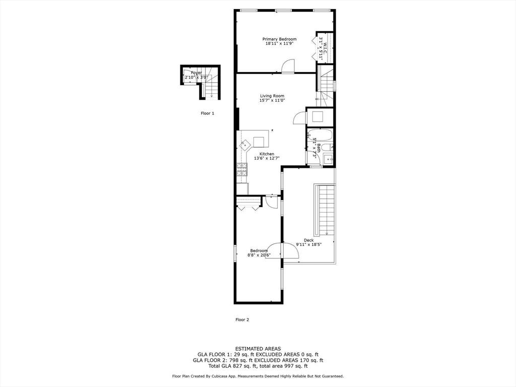 2 bed, 1 bath apartment for rent at 64 Trenton St Unit 1, East Boston — photo 18 of 21