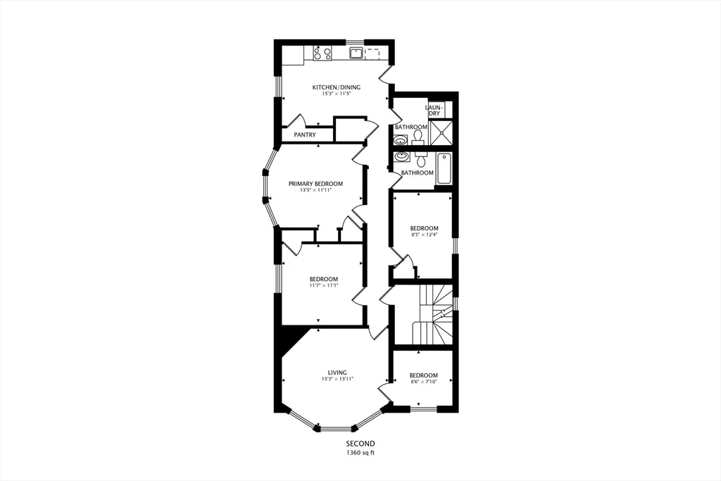 4 bed, 2 bath apartment for rent at 65 Lambert Ave Unit 2, Roxbury — photo 14 of 14