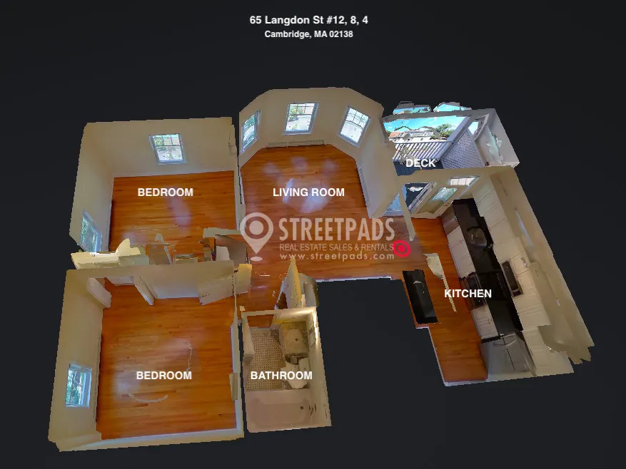 2 bed, 1 bath apartment for rent at 65 Langdon St Unit 12, Neighborhood Nine