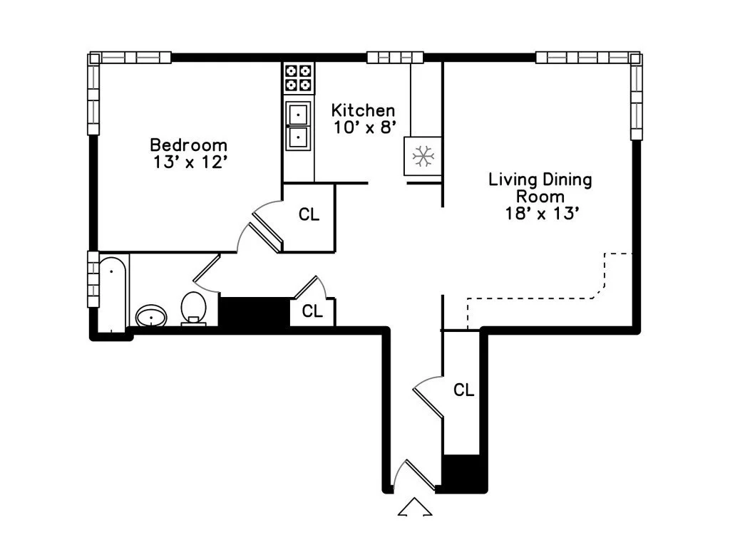 1 bed, 1 bath apartment for rent at 65 Strathmore Rd Unit 32, Brighton — photo 12 of 15