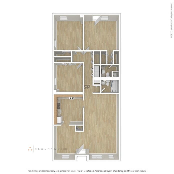 3 bed, 2 bath apartment for rent at 650 Columbus Ave Unit 112, South End — photo 3 of 4