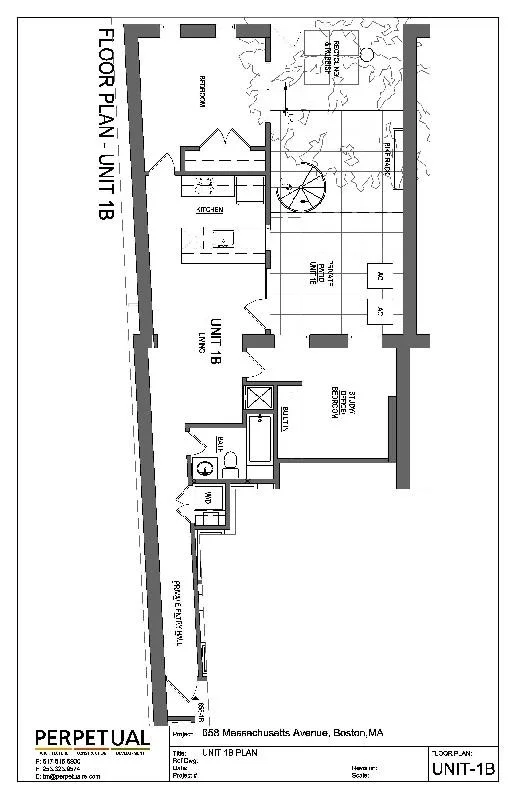 2 bed, 1 bath apartment for rent at 658 Massachusetts Ave Unit 1B, South End — photo 14 of 14