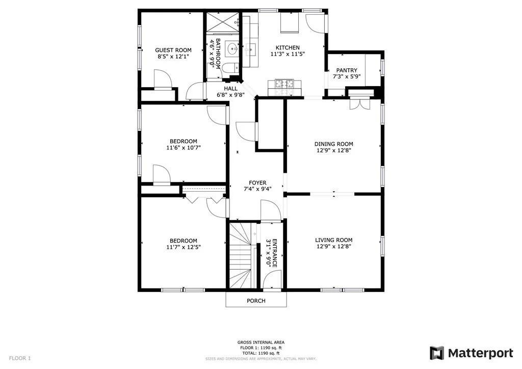 3 bed, 1 bath apartment for rent at 66 Brook Rd Unit 2, Milton — photo 3 of 36